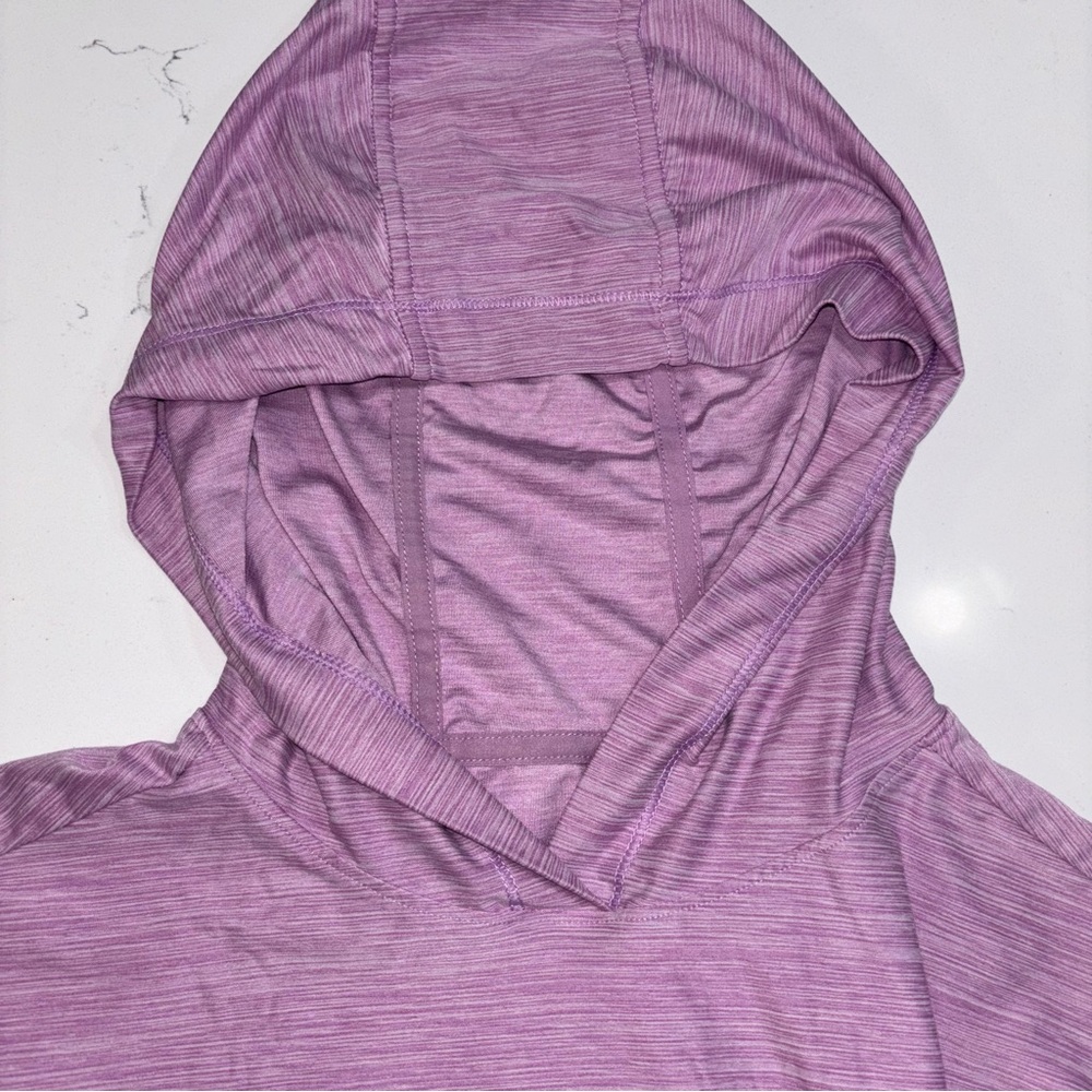 All in Motion Lavender Hooded Shirt – Girls XL (14/16)  Lightweight & Comfy - Picture 6 of 9